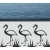 ROZ9 90x47 naklejka na okno wzory zwierzęce - ptaki